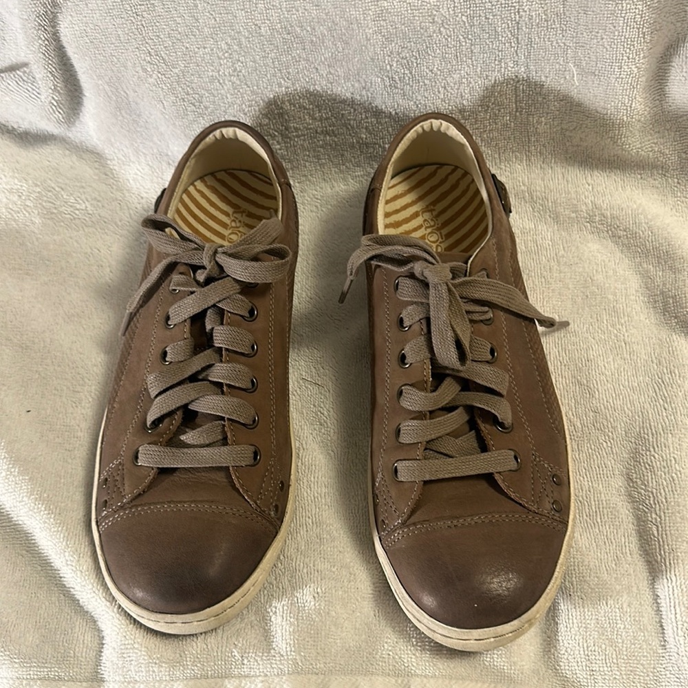 Taos Capitol Nubuck Street Sneakers with Removable Orthotic Insole
